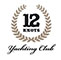 12 Knots Yachting Club Logo